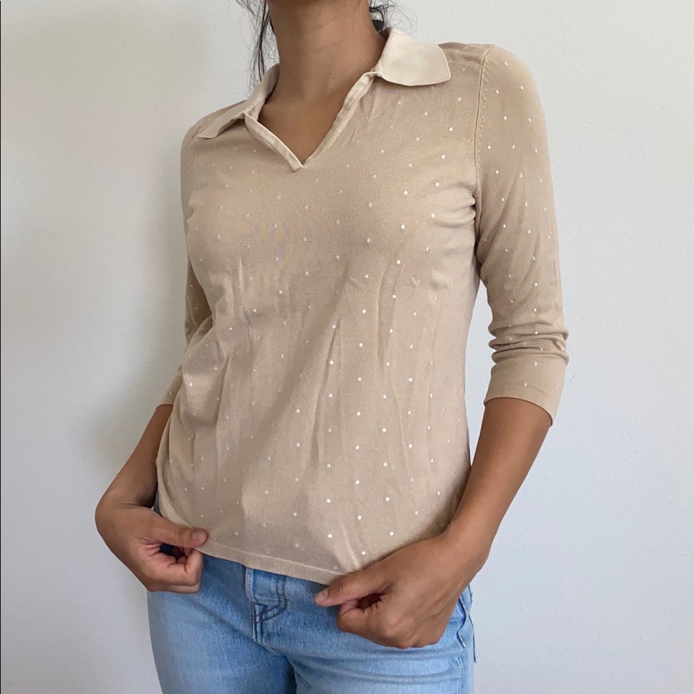 Vintage Collared Top